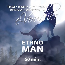 E-VOUCHER ETHNO MAN [60 min.]